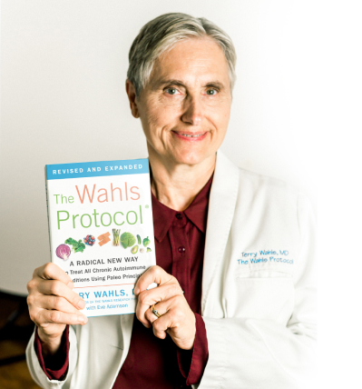 Dr. Terry Wahls with book