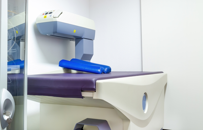 bone density scan in doctor's office