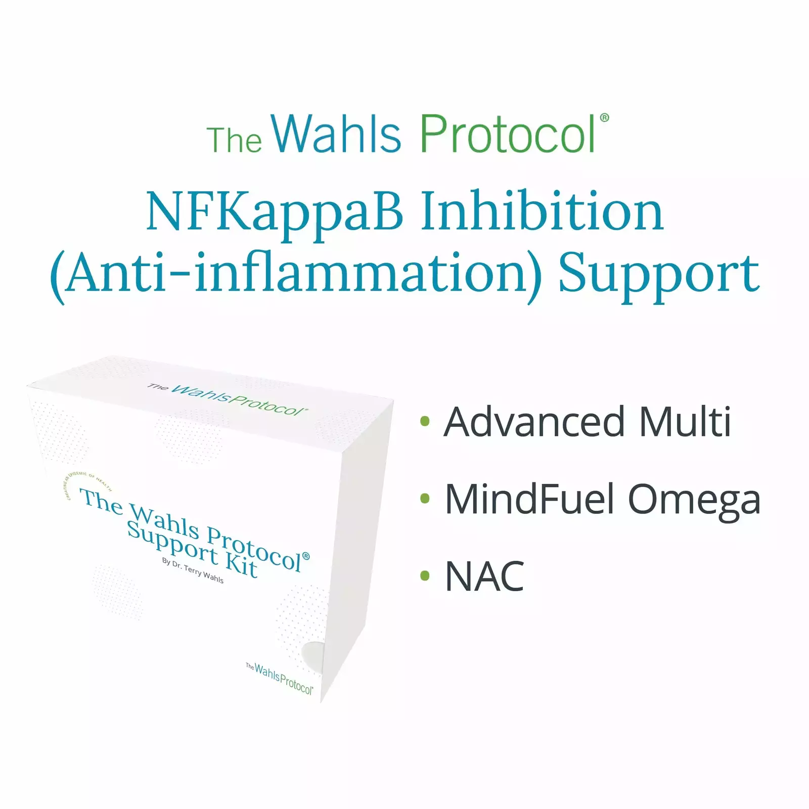 Wahls Protocol® NFKappaB Inhibition (Anti-inflammation) Support