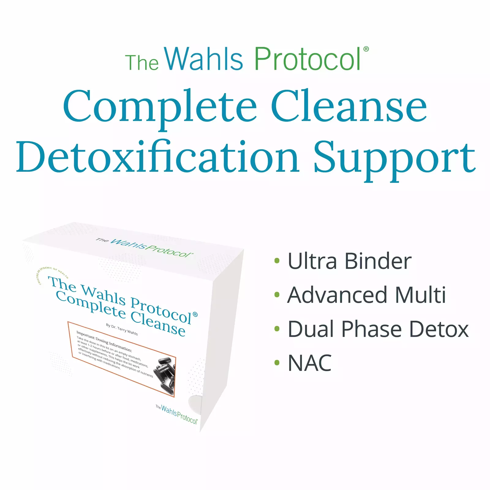 Wahls Protocol® Complete Cleanse Detoxification Support