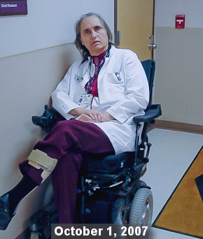 Dr. Terry Wahls-Up from the chair- Multiple Sclerosis