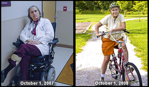 Dr Terry Wahls - Before and After 07s